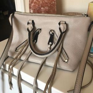 Rebecca Minkoff micro moto satchel cross-body